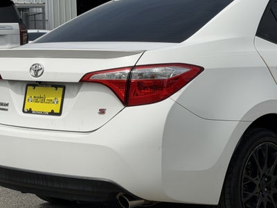 2016 Toyota Corolla S