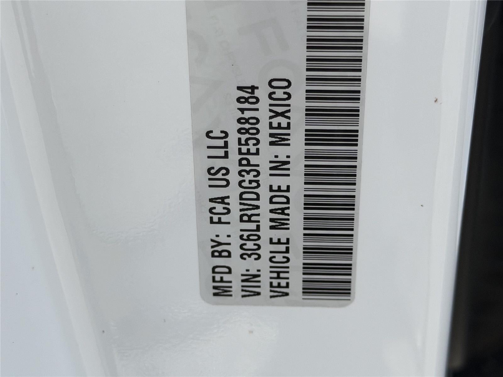 2023 RAM ProMaster Cargo Van 2500 159 WB