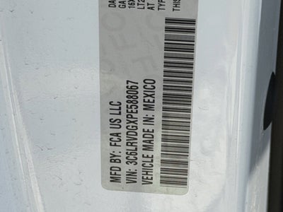 2023 RAM ProMaster 2500 Cargo Van High Roof 159' WB