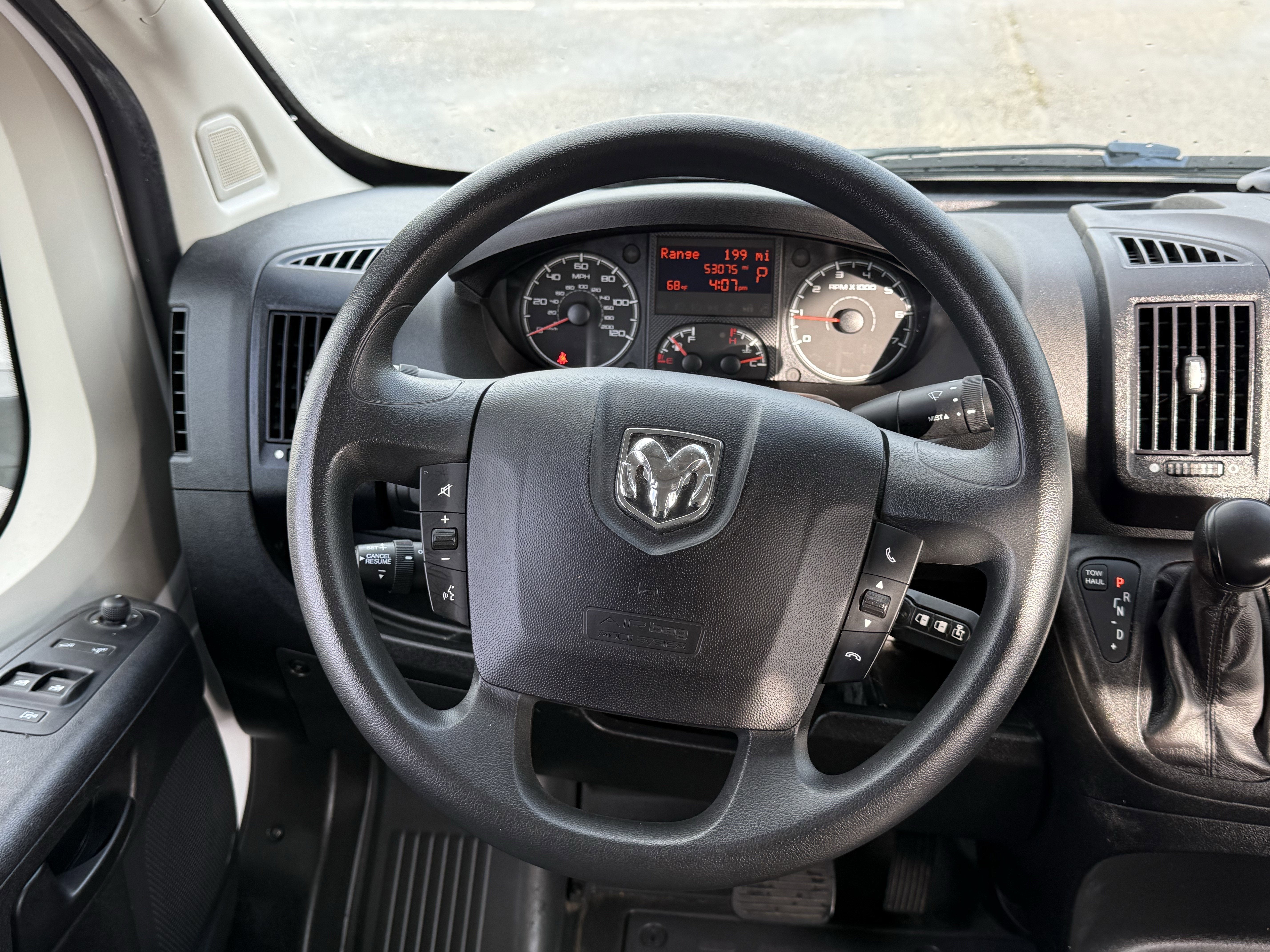 2019 RAM ProMaster 1500 Cargo Van High Roof 136' WB