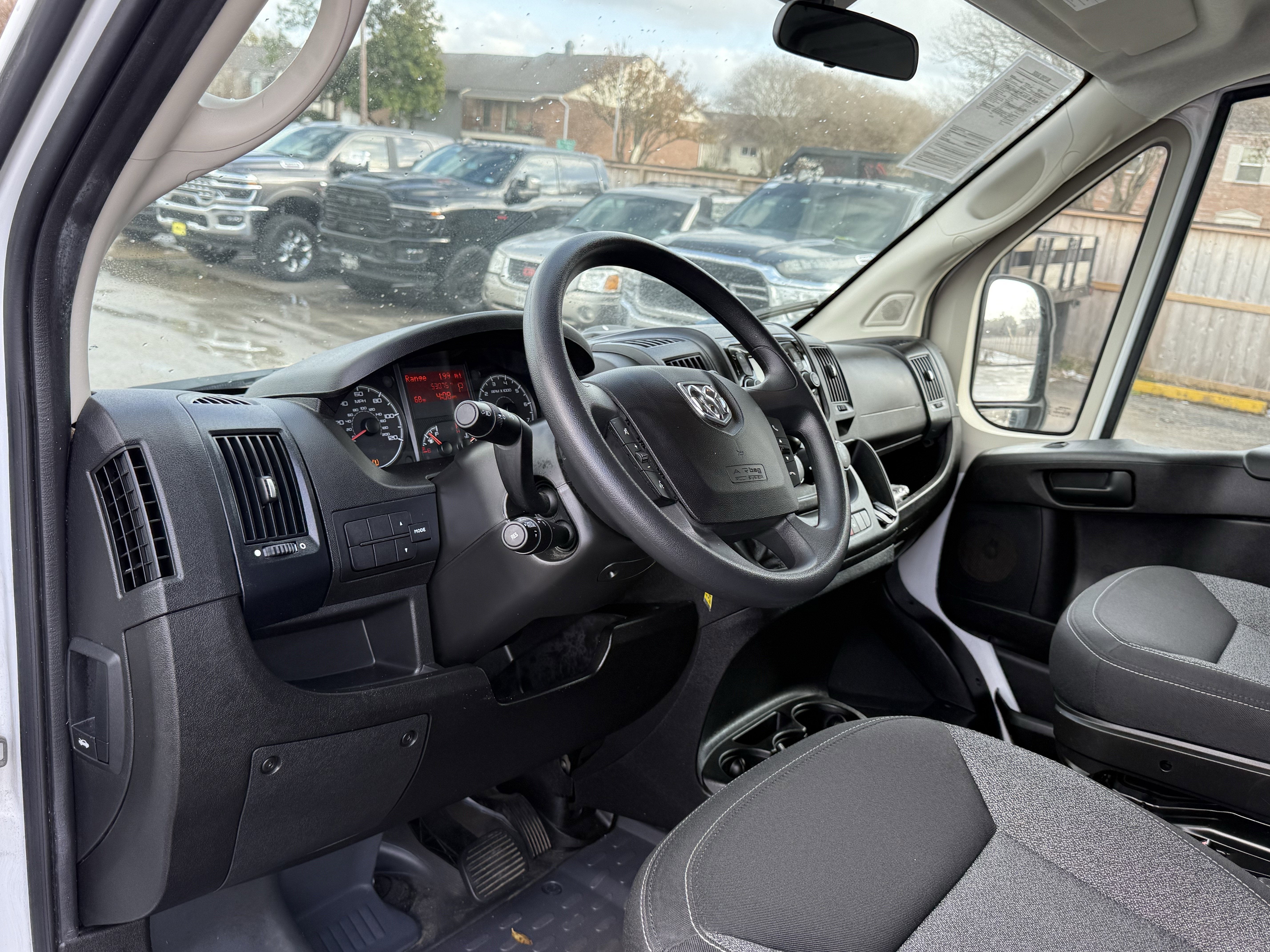 2019 RAM ProMaster 1500 Cargo Van High Roof 136' WB