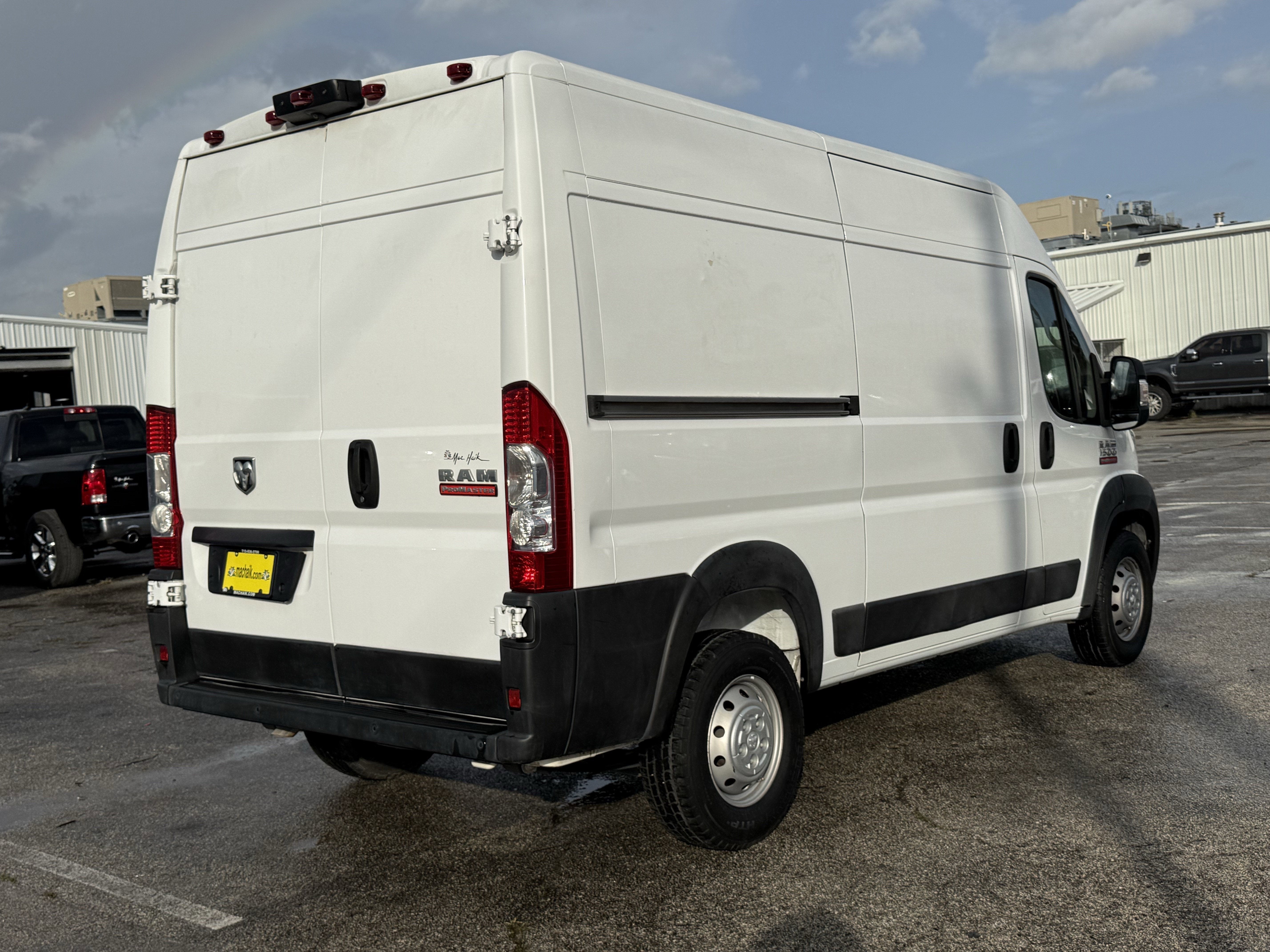 2019 RAM ProMaster 1500 Cargo Van High Roof 136' WB