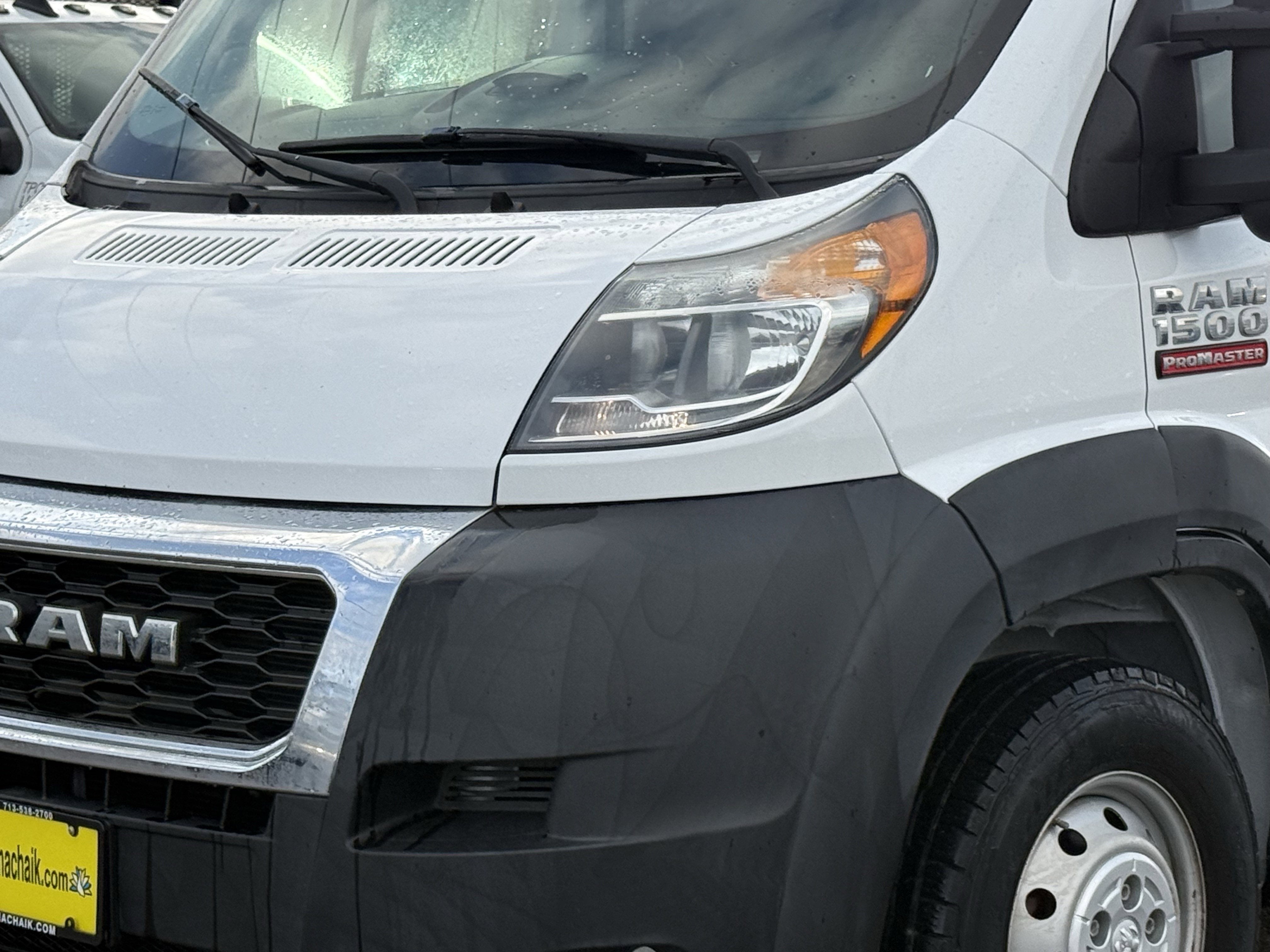 2019 RAM ProMaster 1500 Cargo Van High Roof 136' WB