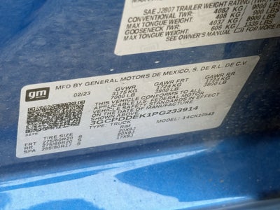 2023 Chevrolet Silverado 1500 4WD Crew Cab Standard Bed LT