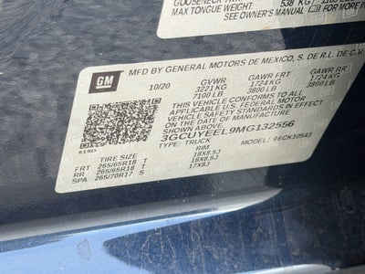 2021 Chevrolet Silverado 1500 4WD Crew Cab Short Bed RST