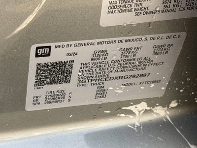 2024 GMC Sierra 1500 2WD Crew Cab Short Box Elevation