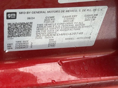 2024 GMC Sierra 1500 SLT