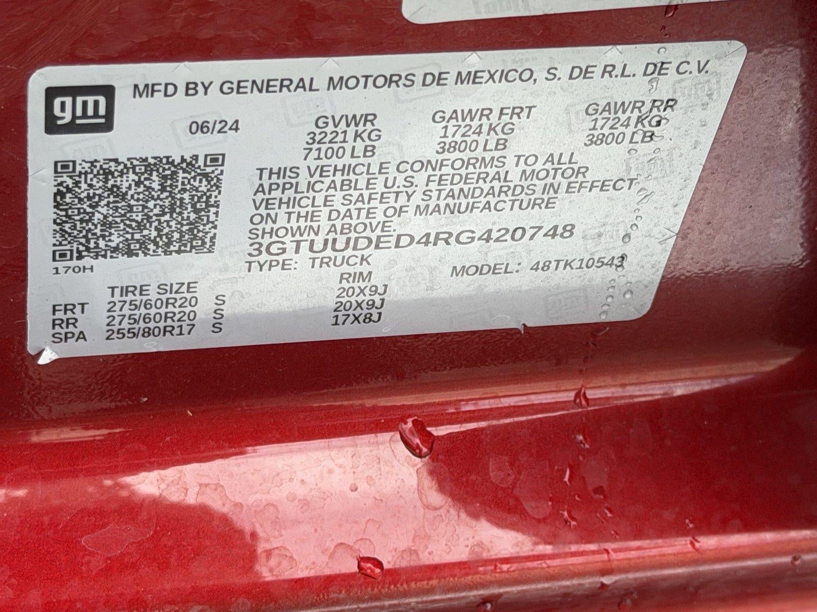 2024 GMC Sierra 1500 SLT