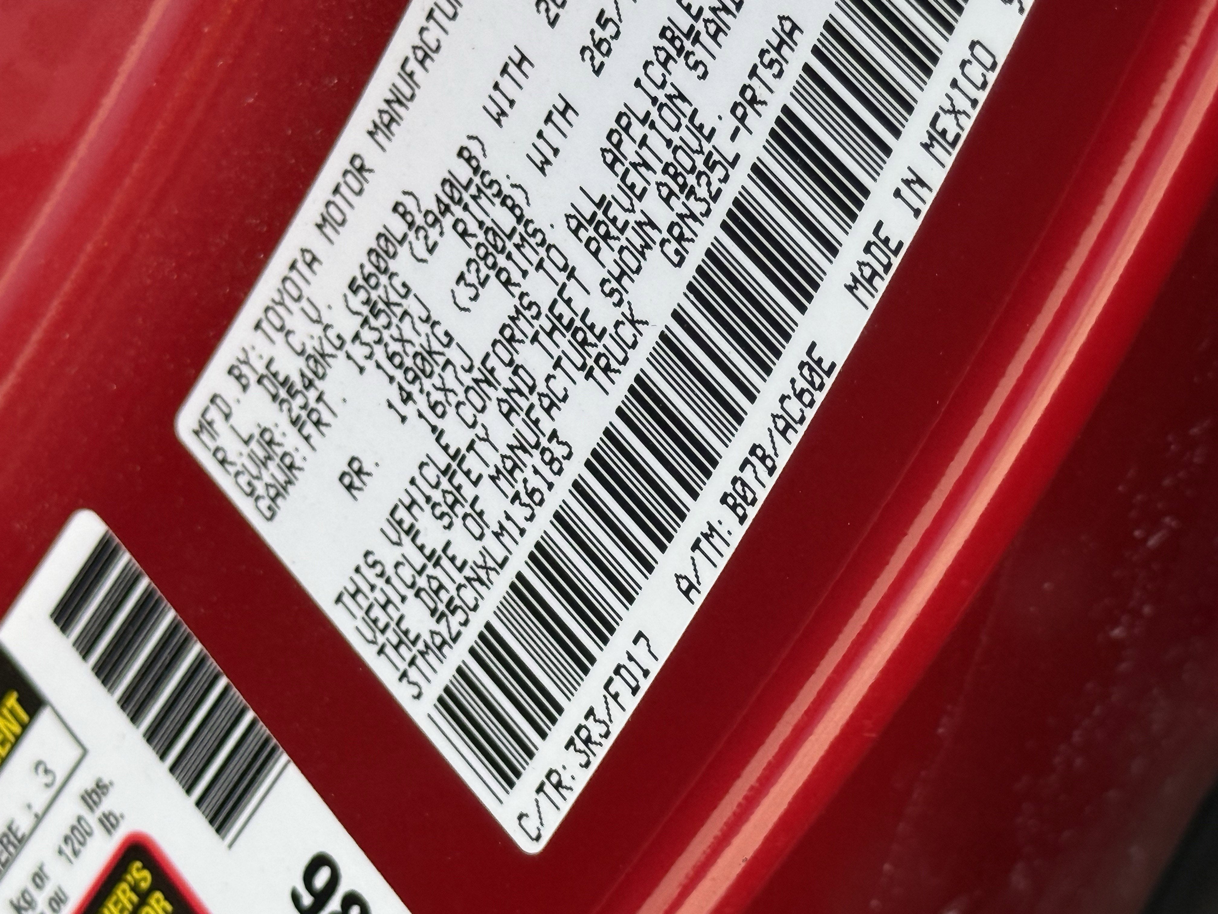 2020 Toyota Tacoma TRD Off-Road