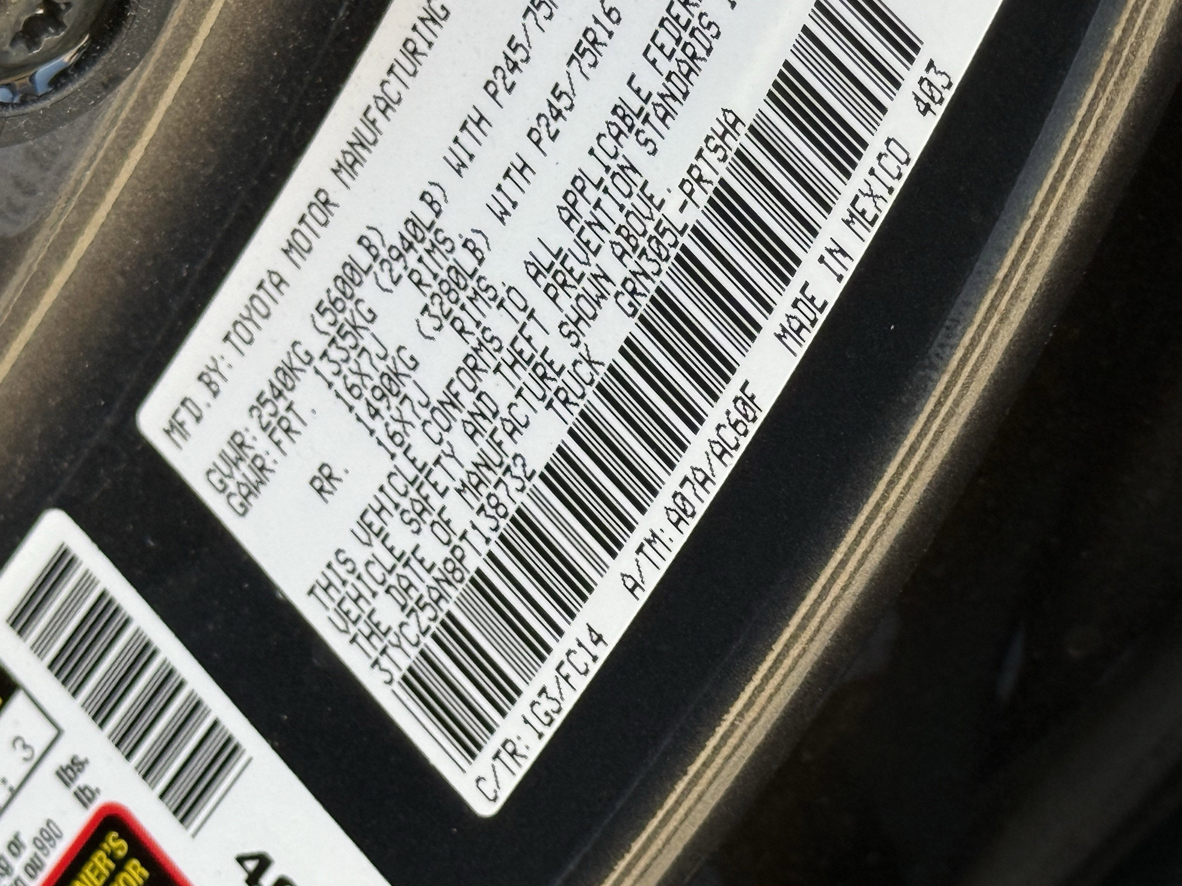 2023 Toyota Tacoma SR5 V6