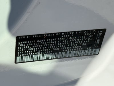 2014 Volkswagen Jetta 1.8T SE