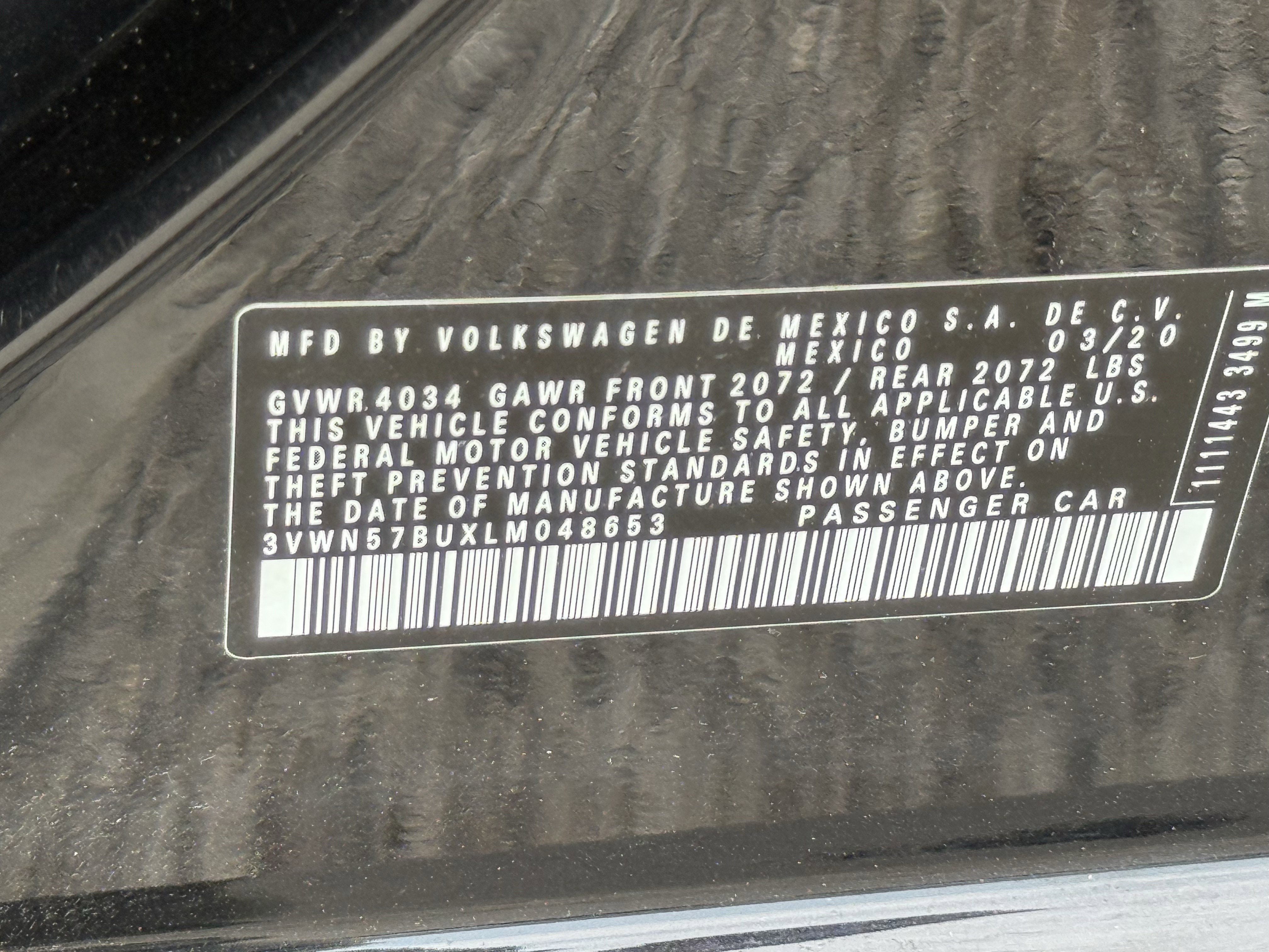 2020 Volkswagen Jetta 1.4T R-Line