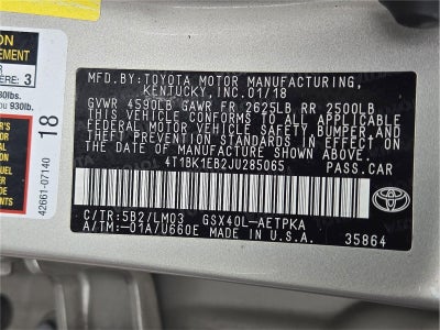 2018 Toyota Avalon Limited