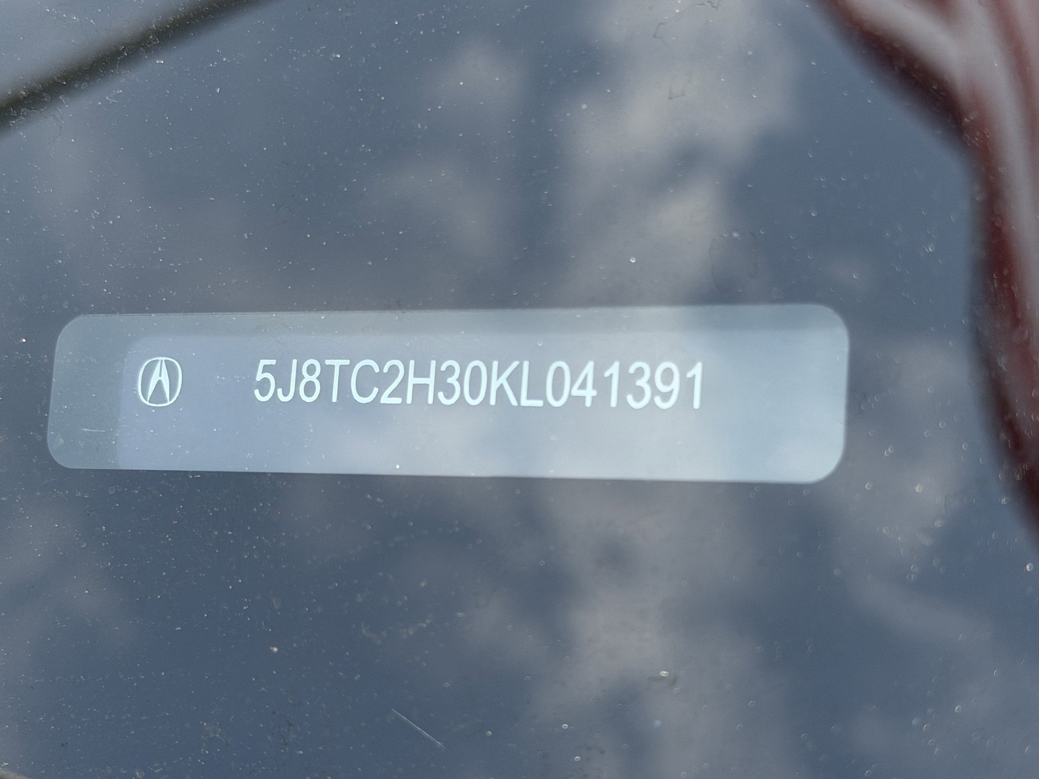 2019 Acura RDX Standard