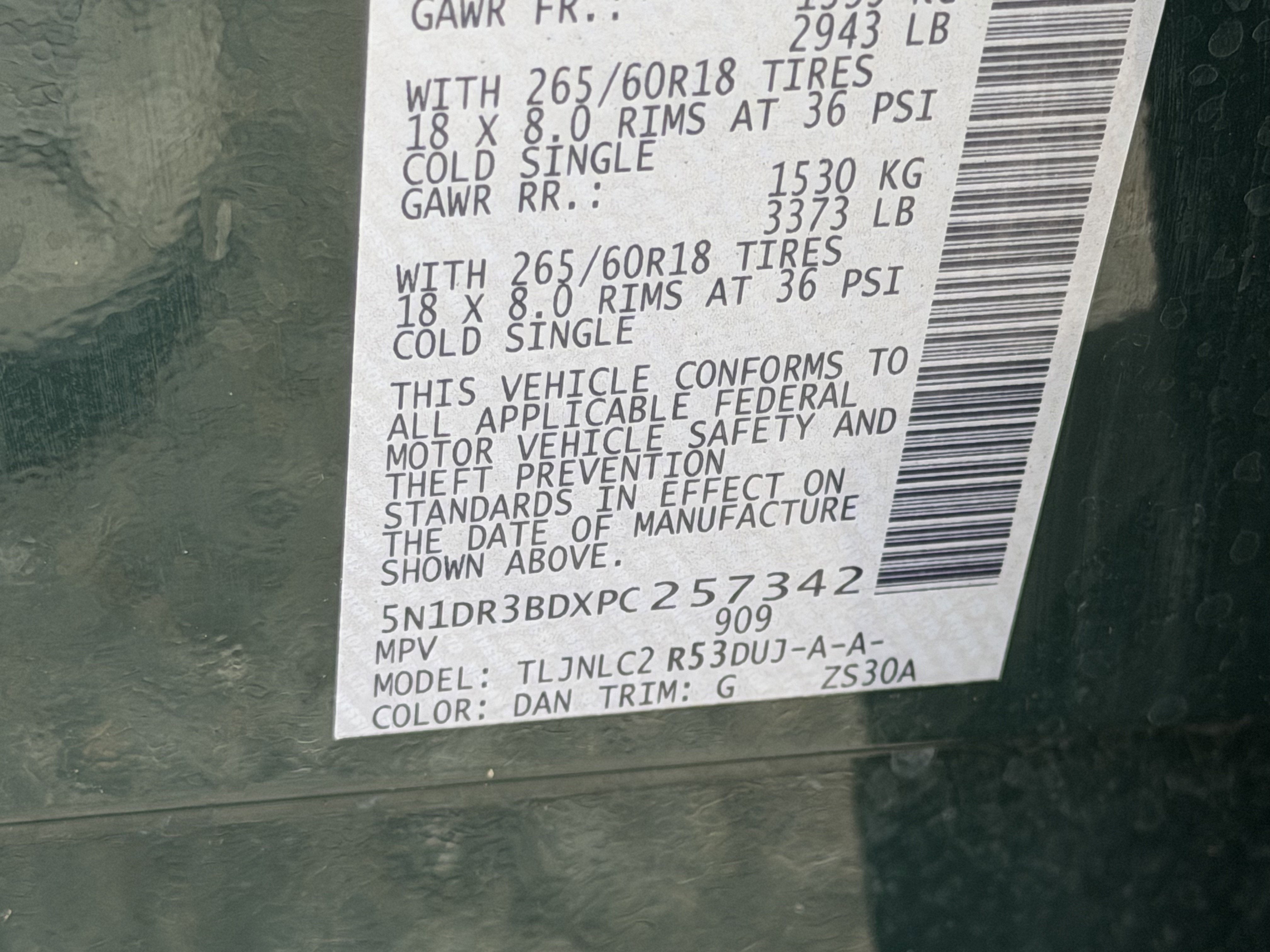 2023 Nissan Pathfinder Rock Creek 4WD