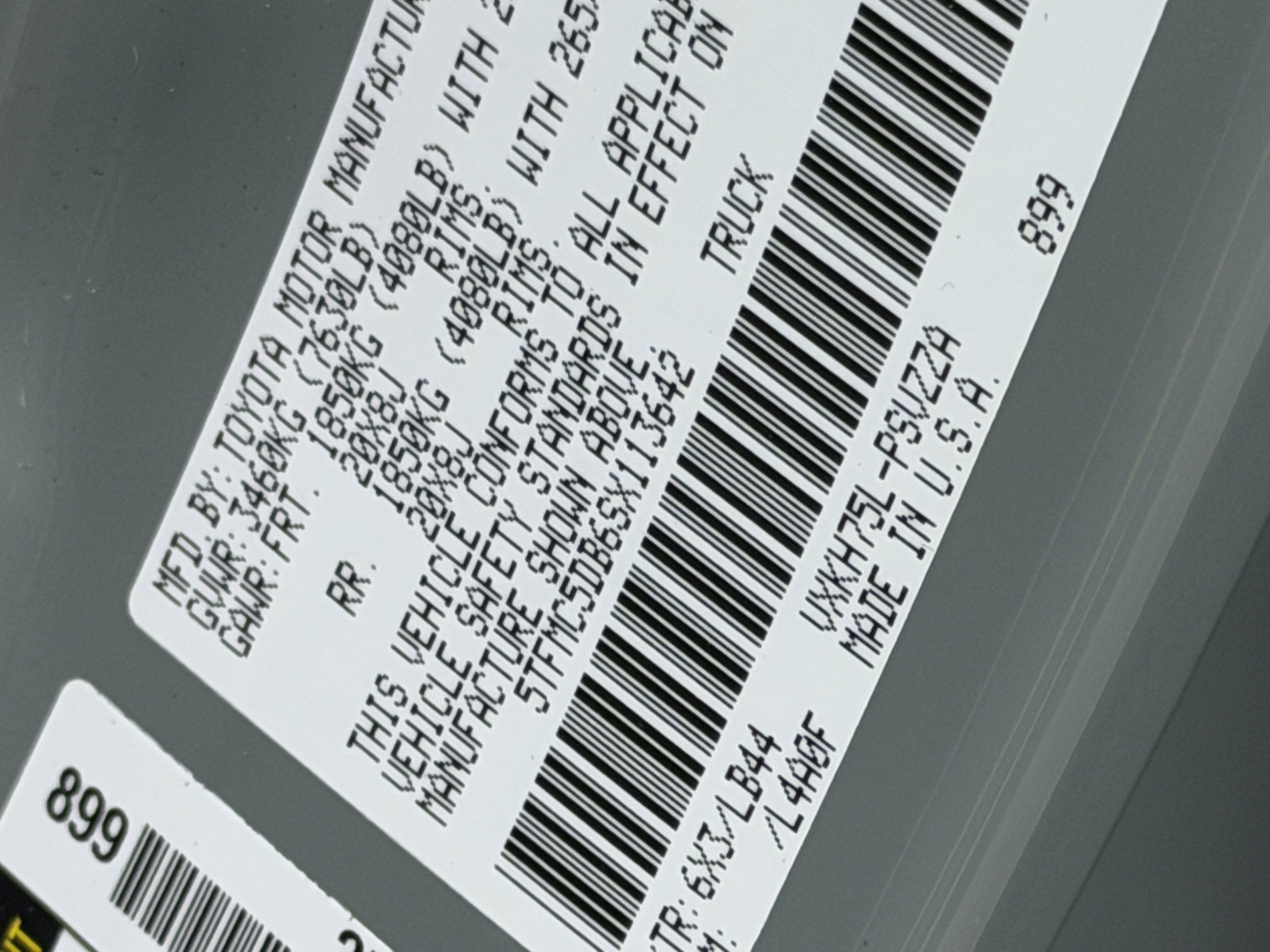 2025 Toyota Tundra Hybrid 1794 Edition CrewMax 5.5' Bed