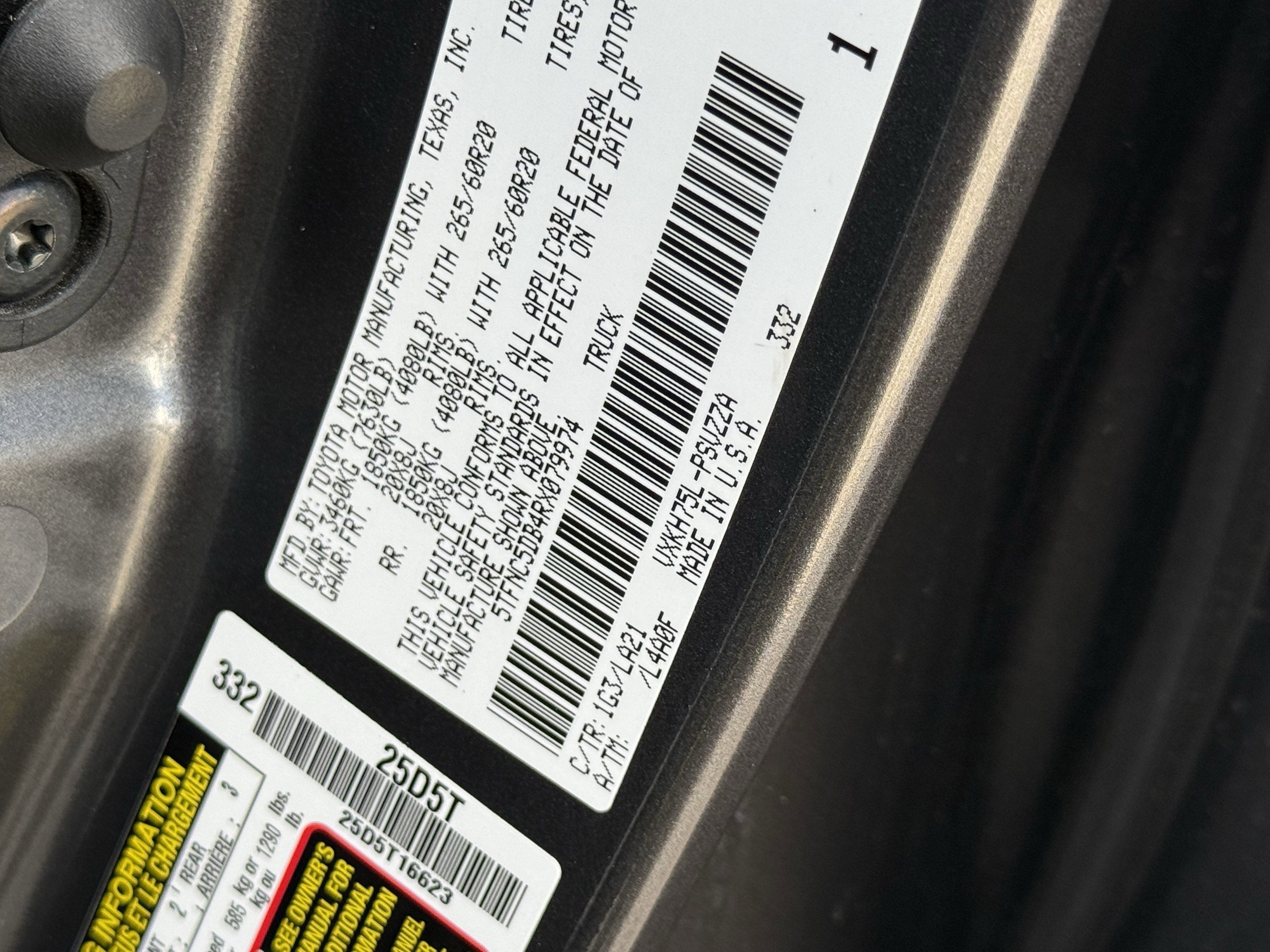 2024 Toyota Tundra Hybrid Platinum 4WD