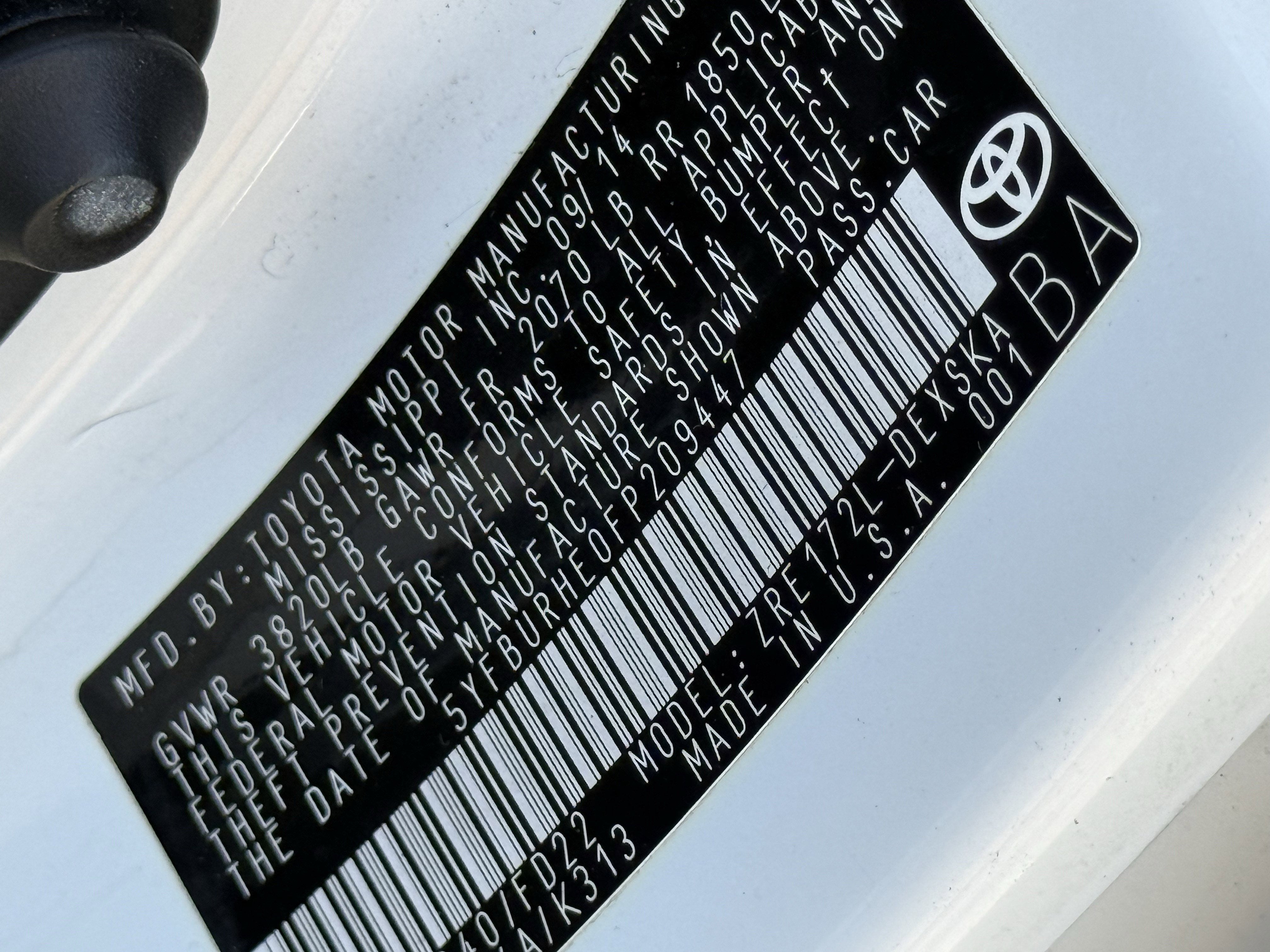 2015 Toyota Corolla S Plus