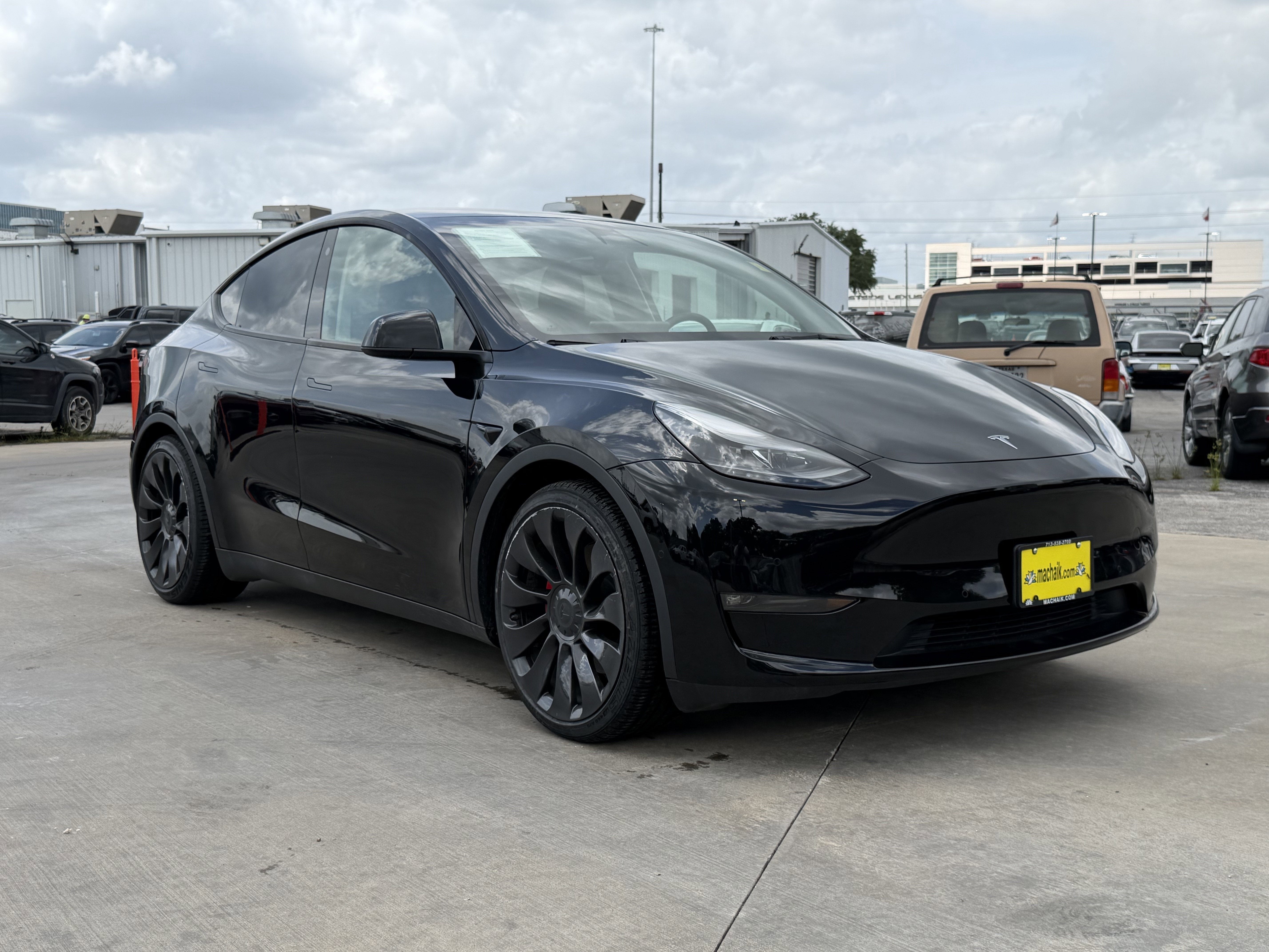 Used 2023 Tesla Model Y Performance with VIN 7SAYGDEF3PF583973 for sale in Houston, TX