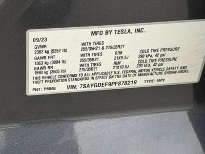 2023 Tesla Model Y Performance Dual Motor All-Wheel Drive
