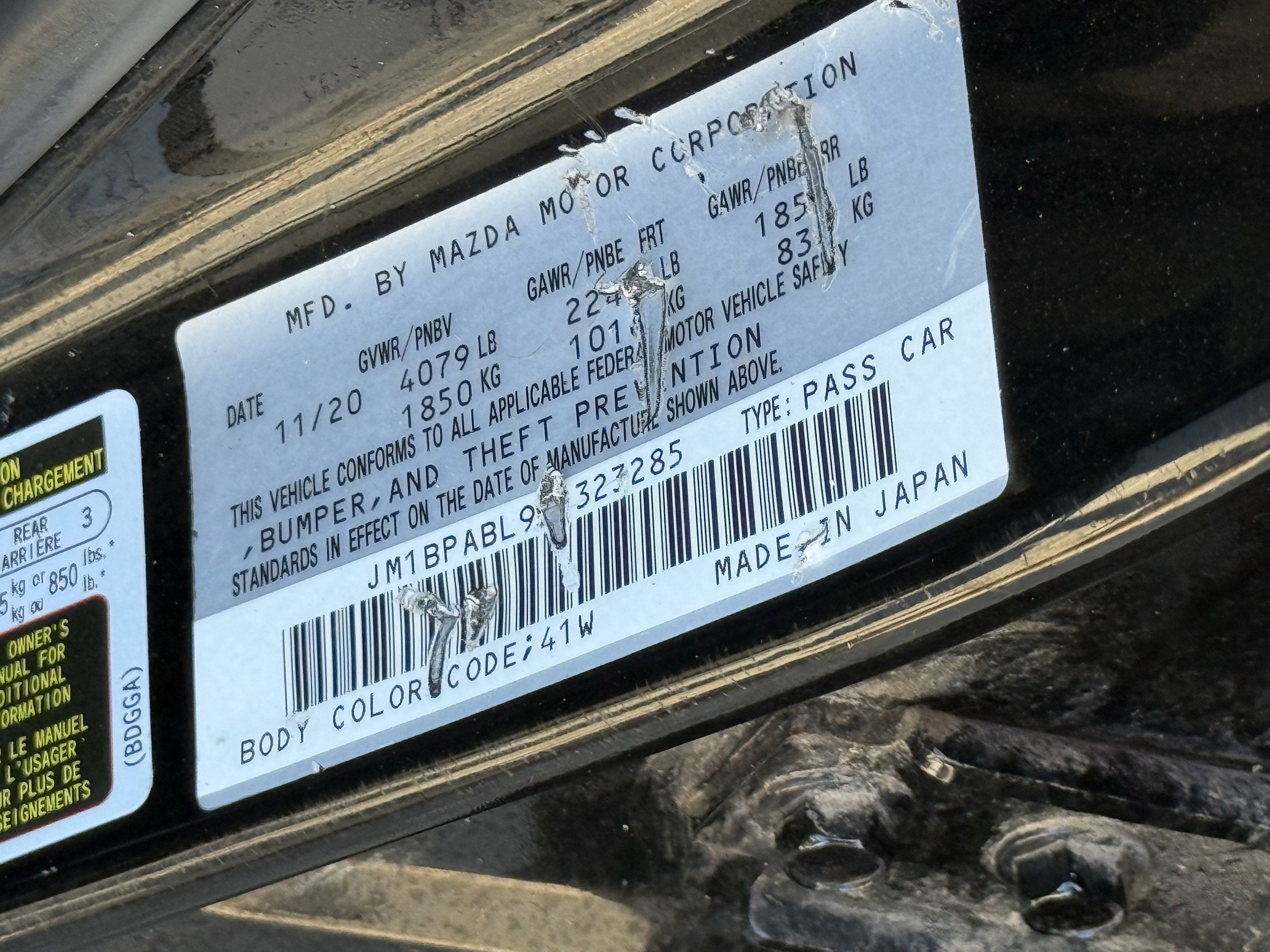 2021 Mazda Mazda3 Sedan Select