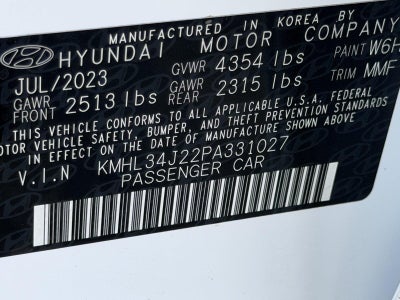 2023 Hyundai Sonata Limited