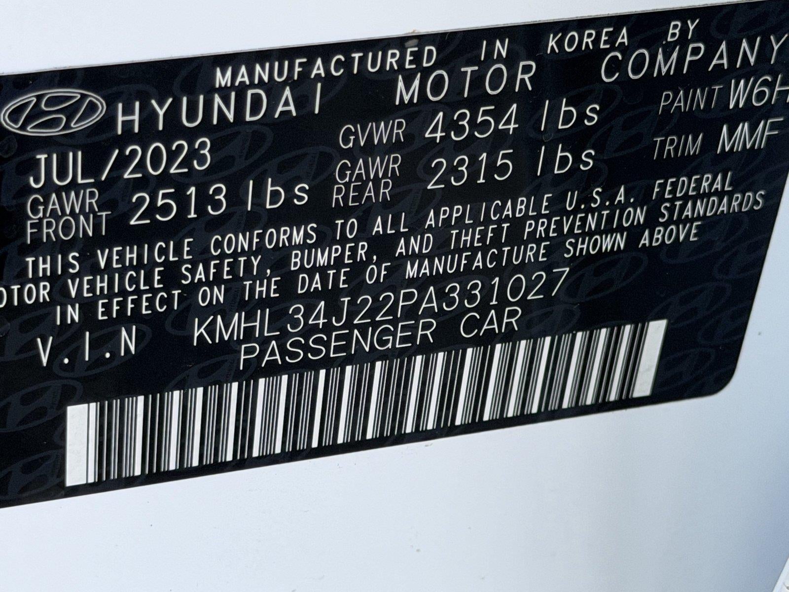 2023 Hyundai Sonata Limited