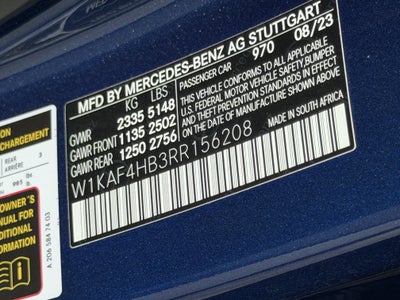 2024 Mercedes-Benz C 300 C 300 4MATIC®