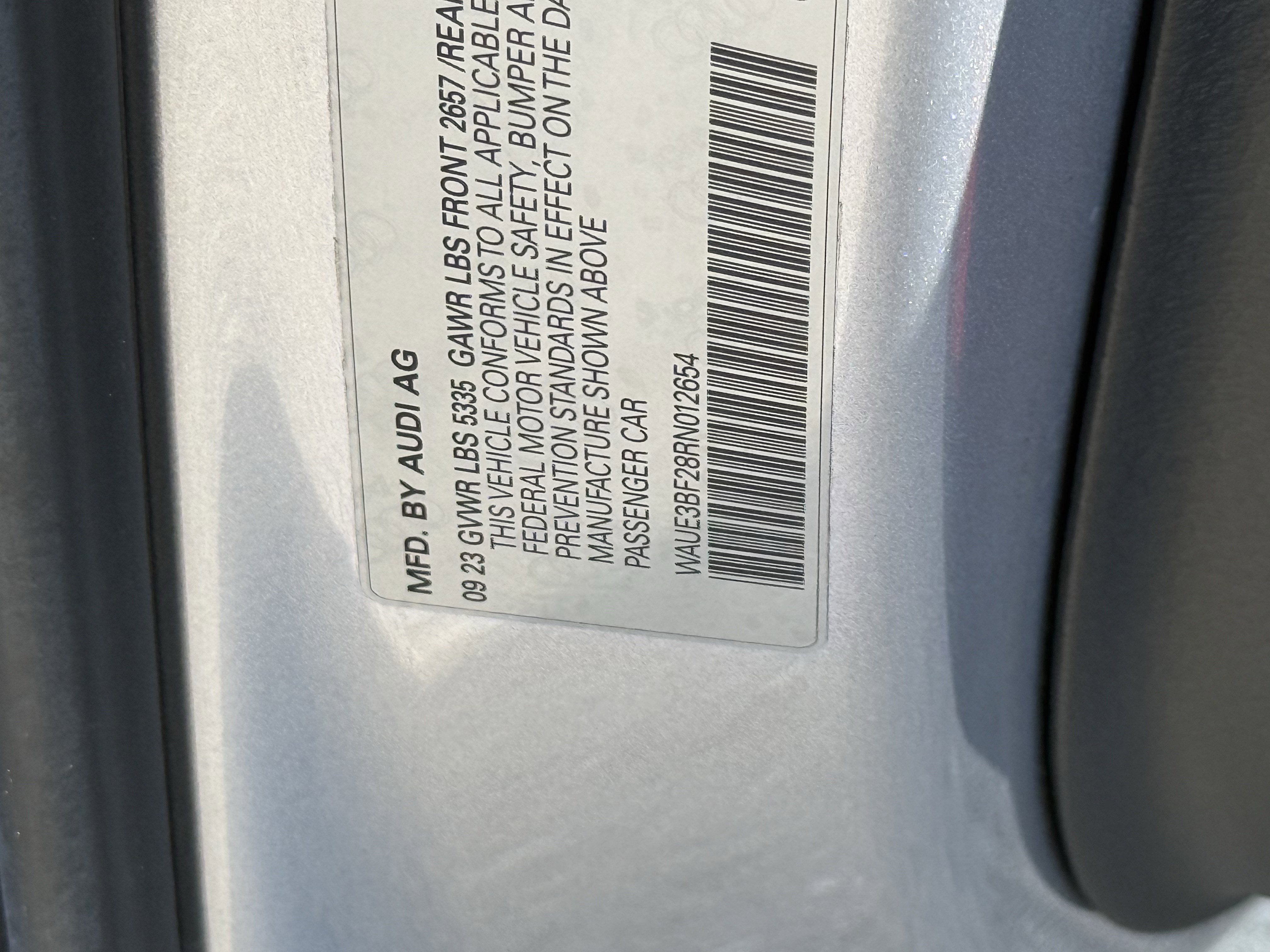 2024 Audi A6 Sedan Premium Plus 45 TFSI quattro S tronic