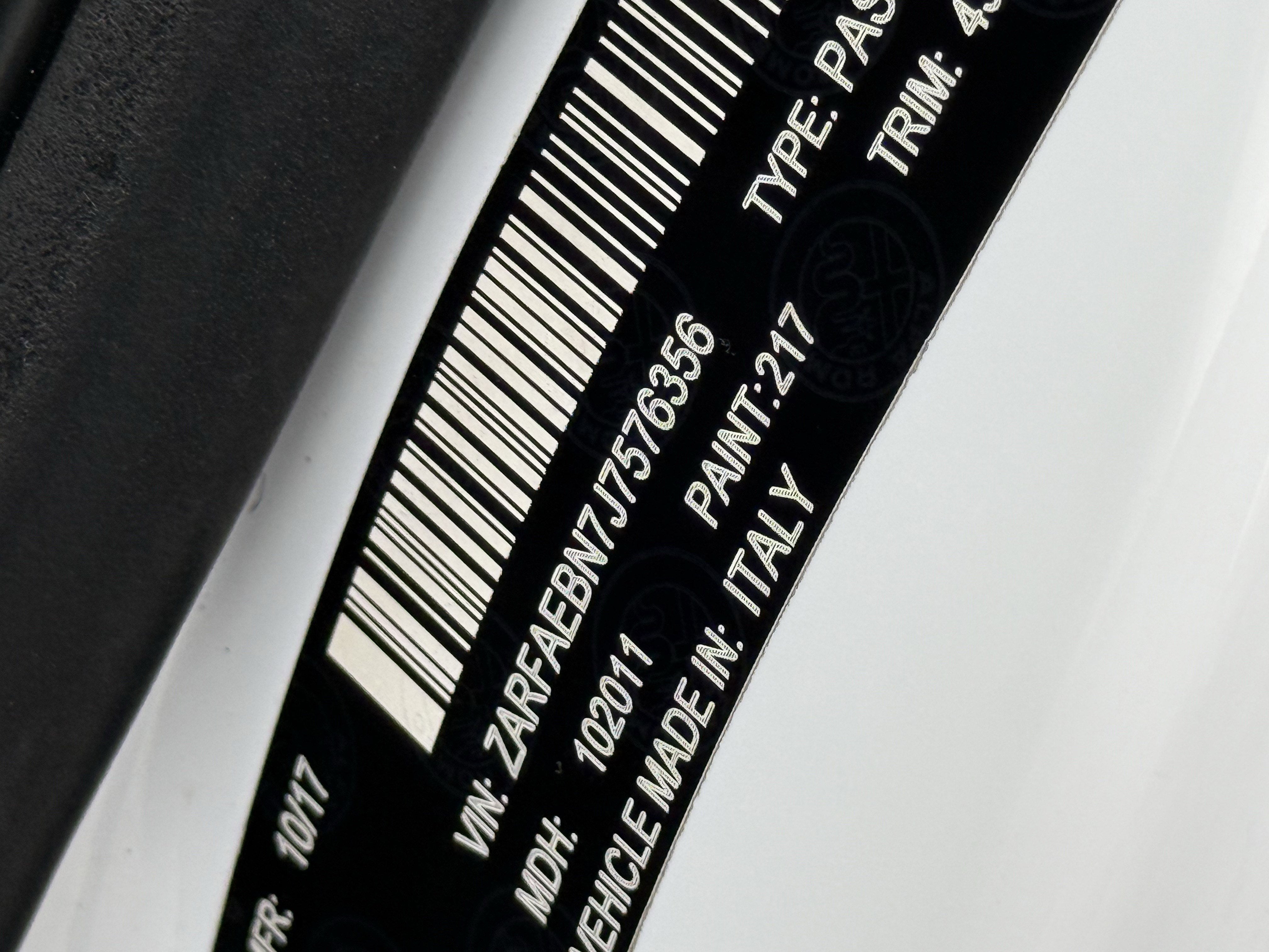 2018 Alfa Romeo Giulia RWD