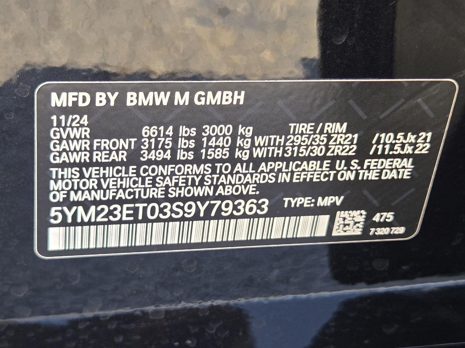 2025 BMW X6 M Base