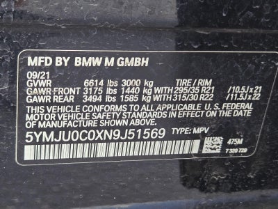 2022 BMW X5 M Base
