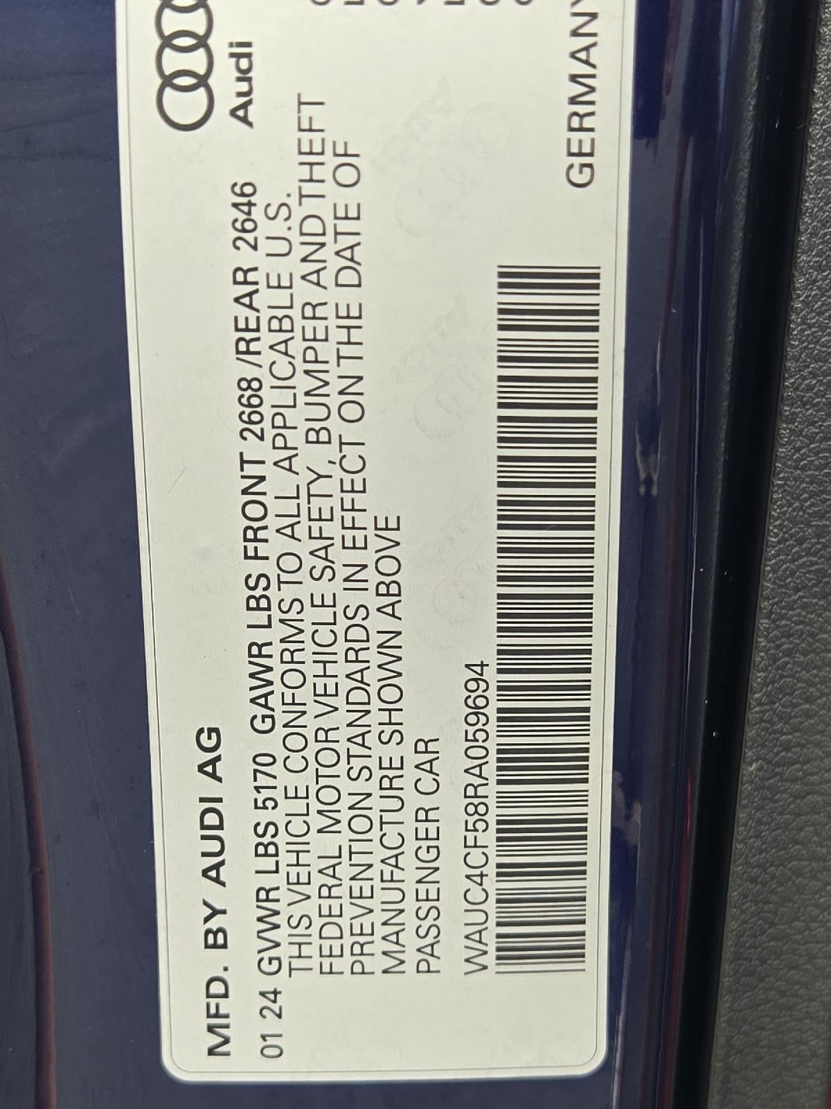 2024 Audi S5 Sportback Premium Plus