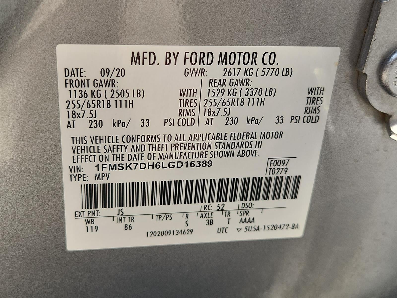 2020 Ford Explorer XLT
