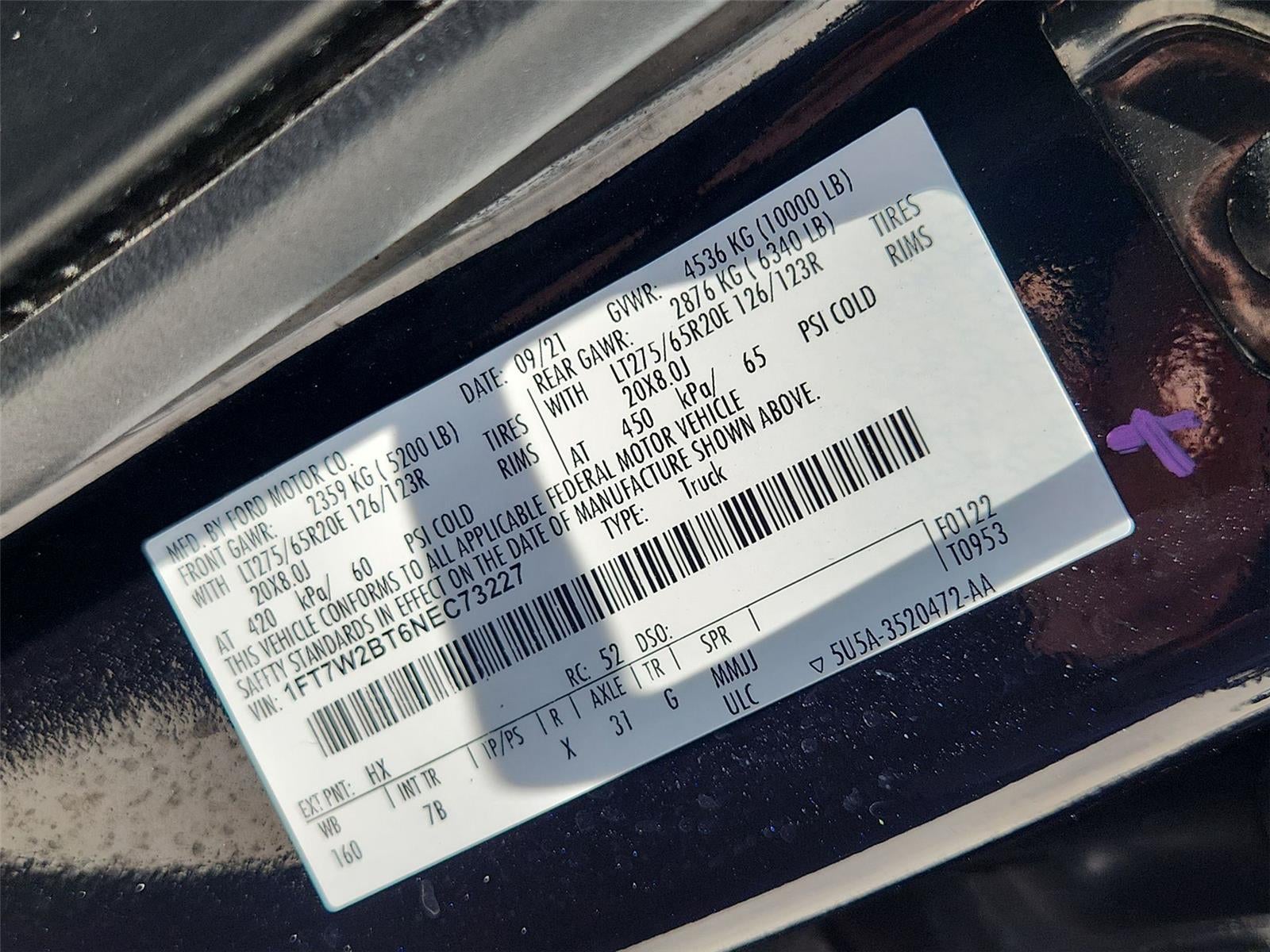 2022 Ford Super Duty F-250 SRW Platinum