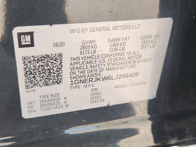 2020 Chevrolet Traverse RS