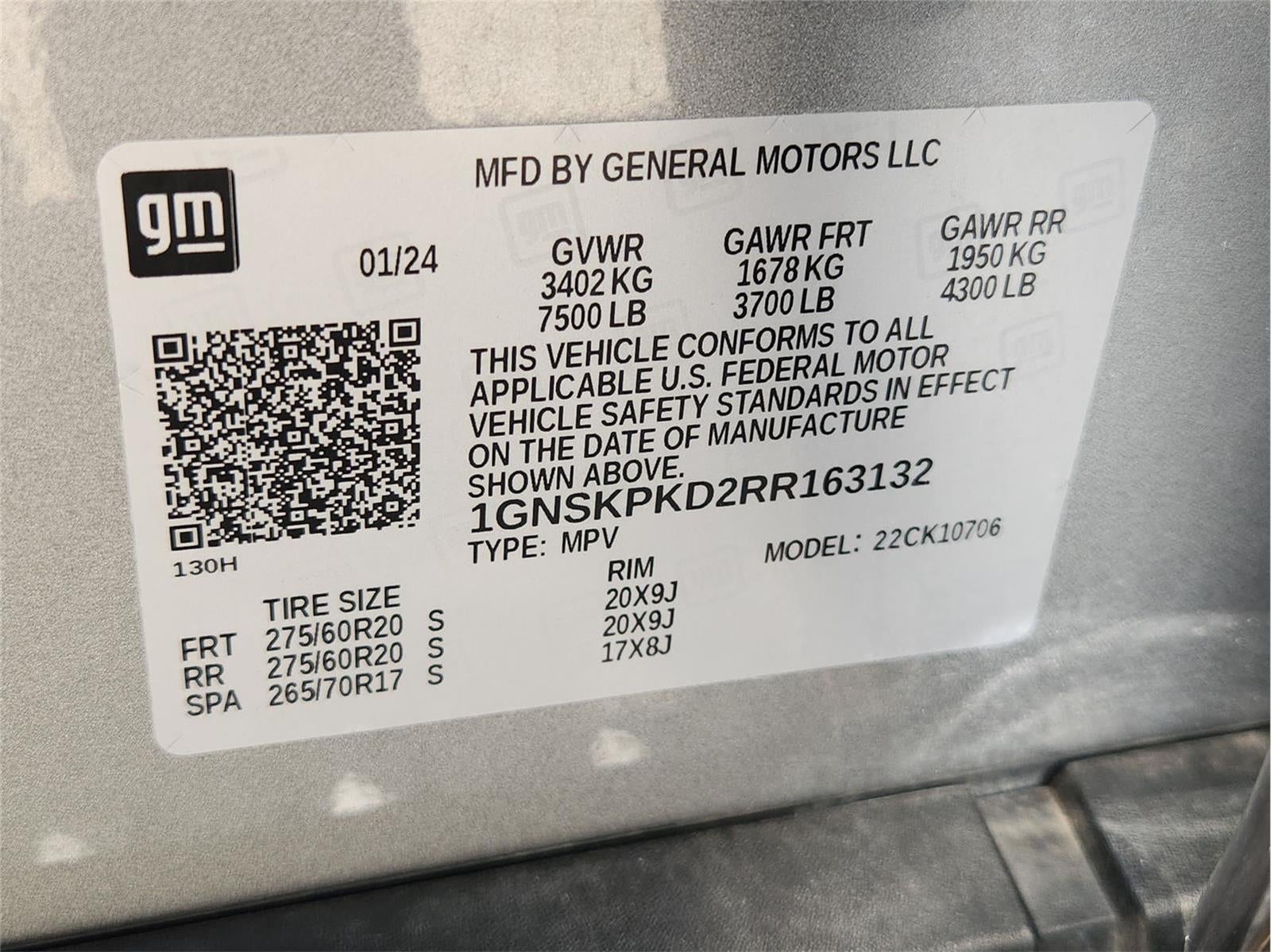 2024 Chevrolet Tahoe Z71