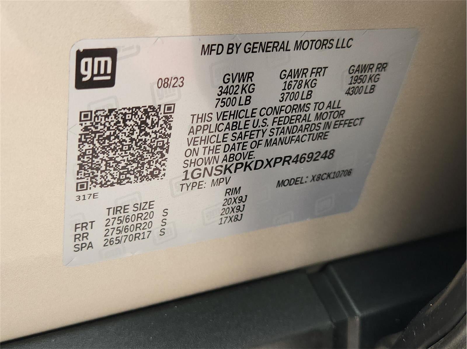 2023 Chevrolet Tahoe Z71