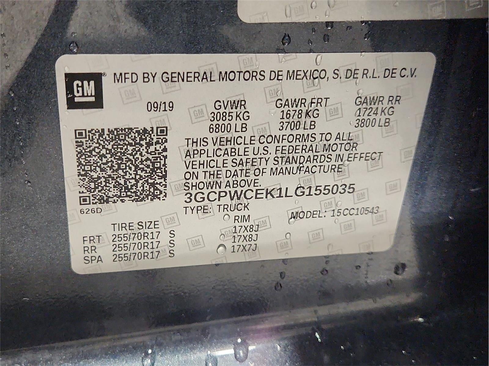 2020 Chevrolet Silverado 1500 LT