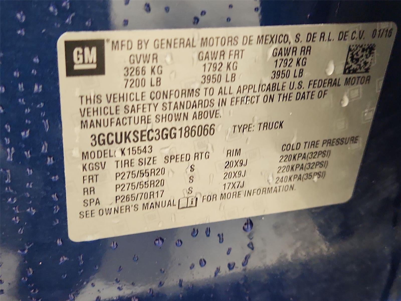 2016 Chevrolet Silverado 1500 LTZ