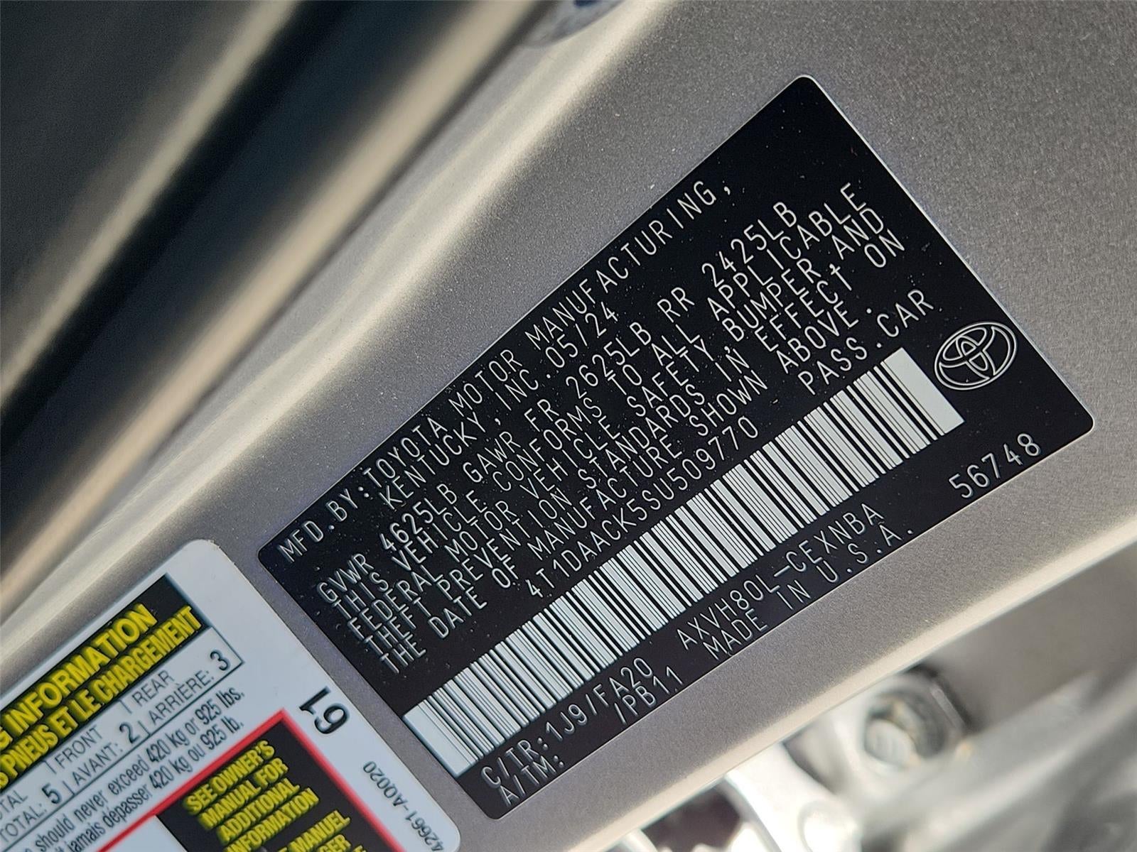 2025 Toyota Camry LE