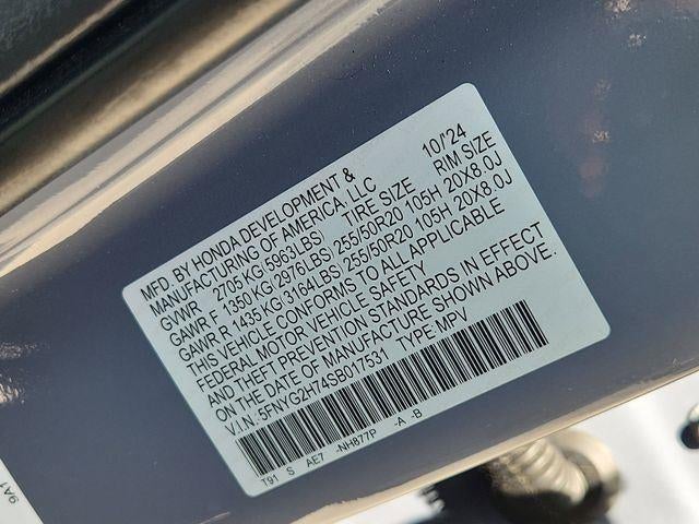 2025 Honda Pilot Touring