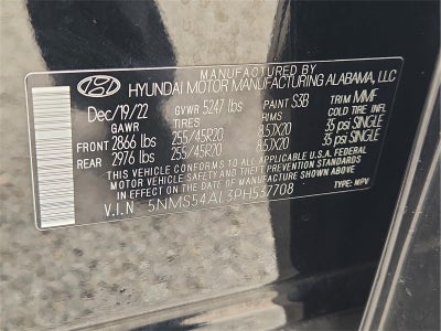 2023 Hyundai Santa Fe Calligraphy