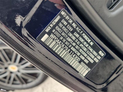 2018 Porsche Panamera 4