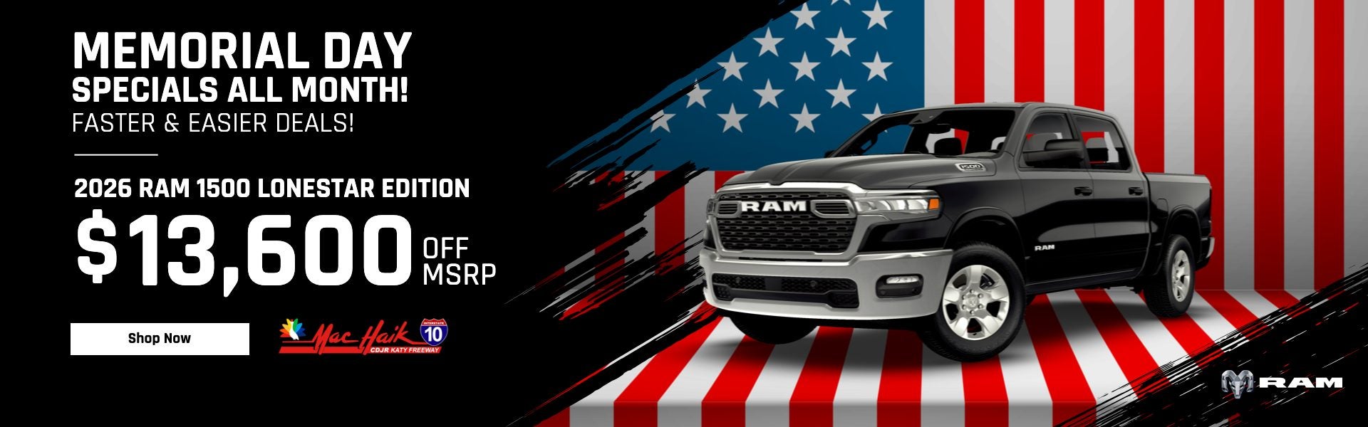 RAM 1500 Offer