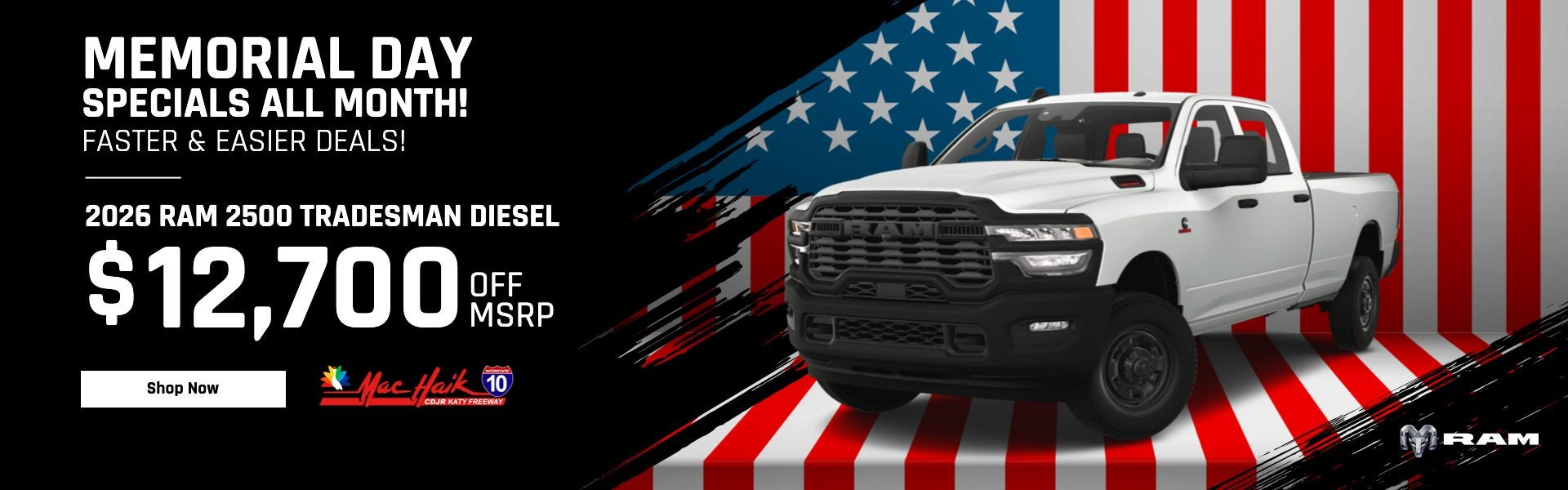 RAM 2500 Offer