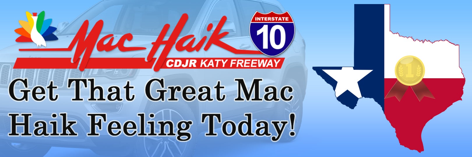 Get that great Mac Haik Feeling